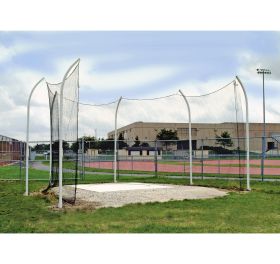 HIGH SCHOOL STEEL DISCUS CAGE