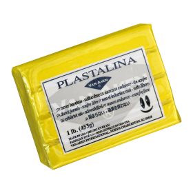 PLASTICINE BRICK 1LB YELLOW