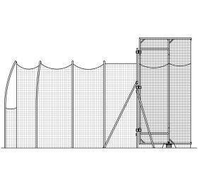 BARRIER NET FOR 742110/742120/742130 HAMMER CAGE