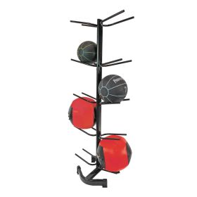 MEDICINE BALL RACK; DOUBLE SIDED